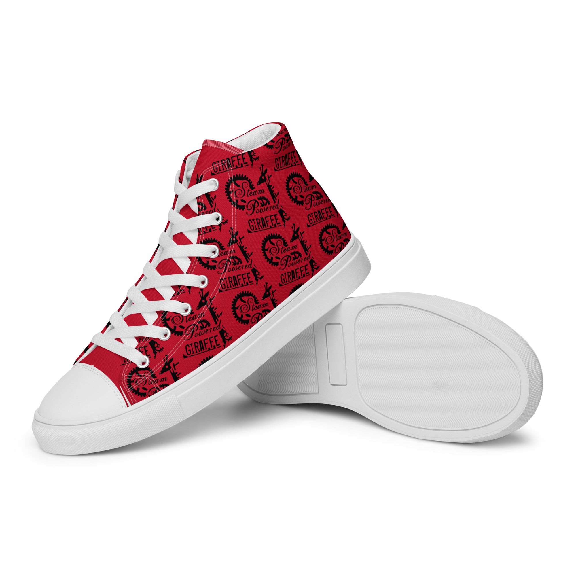 Molecular Red DMT Women’s sold high top canvas shoes