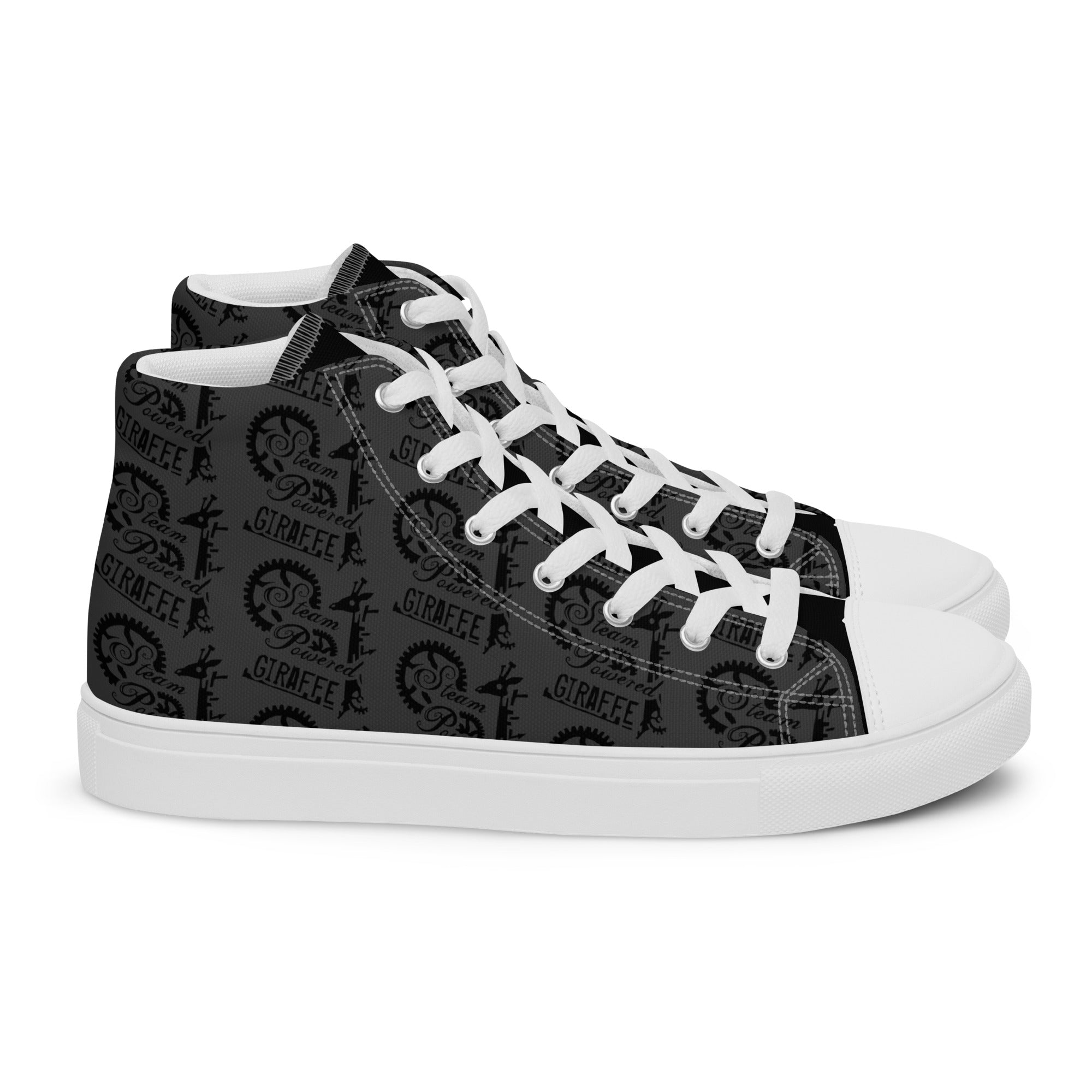 Men s Dark Grey SPG Logo High Top Shoes